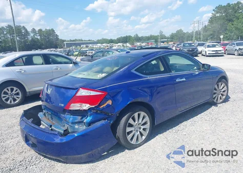 2010 Honda Accord 3.5 Ex-L из США, поврежденный, VIN 1HGCS2B82AA006174